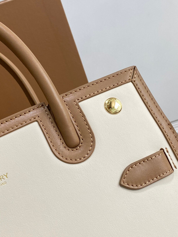 B**rry small vintage check two-handle title bag