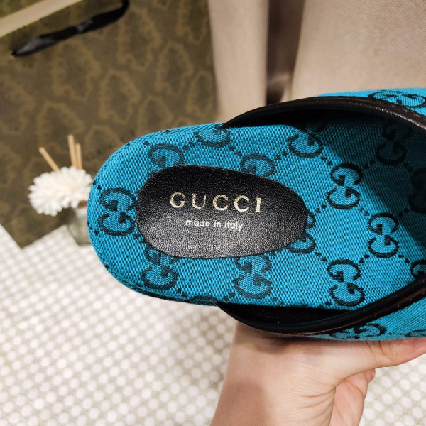 G*u*i gg multicolor platform sandal