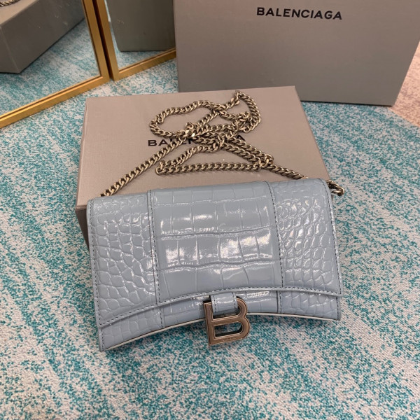 Ba*len*cia*ga  hourglass chain bag