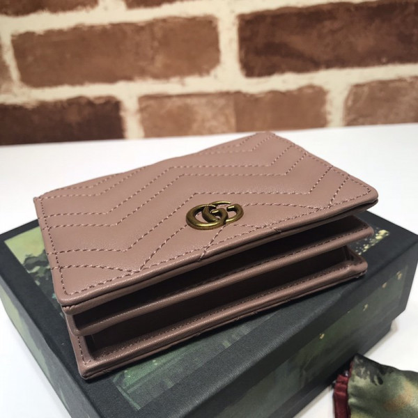 G*u*i gg marmont card case wallet