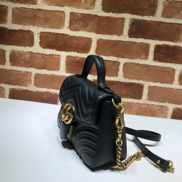 G*u*i gg marmont mini top handle bag