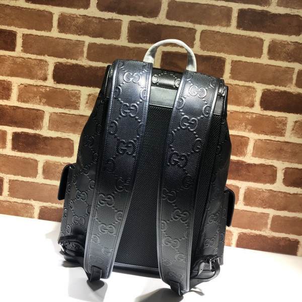 G*u*i gg embossed backpack