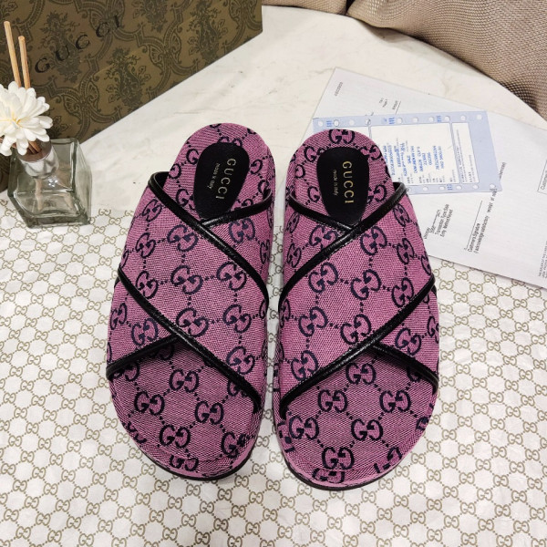 G*u*i gg multicolor platform sandal