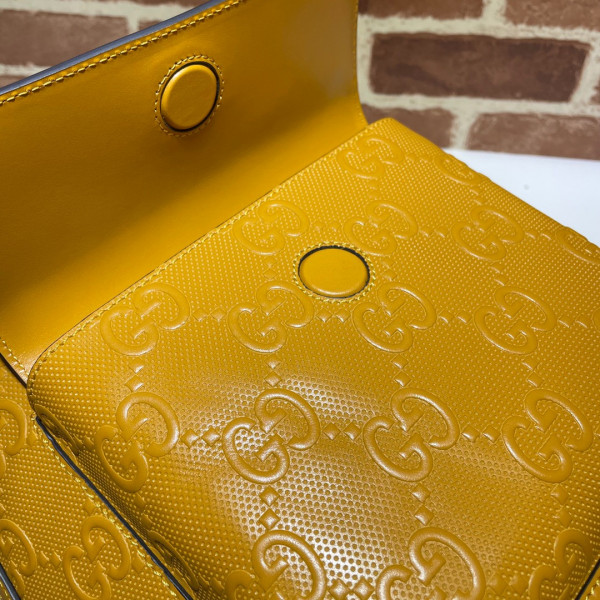 G*u*i gg embossed backpack