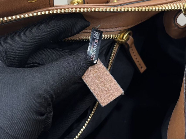 Chloe Paddington bag in grained leather - 36*18*18cm