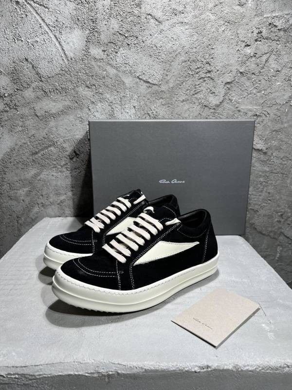 RICK OWENS SNEAKERS SUEDE