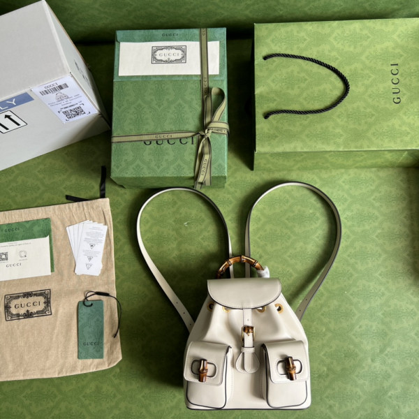 G*u*i bamboo small backpack