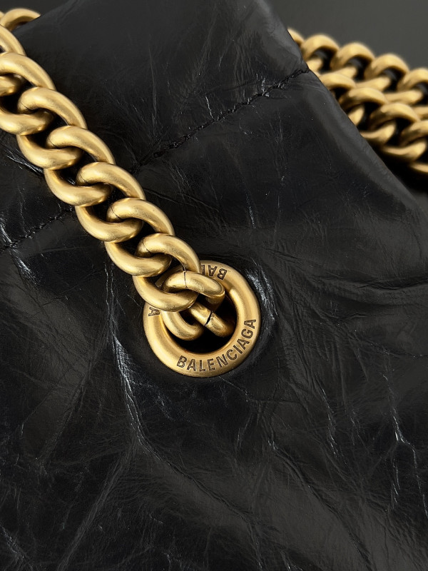 Ba*len*cia*ga crush tote-23.9*25.9*9.9cm