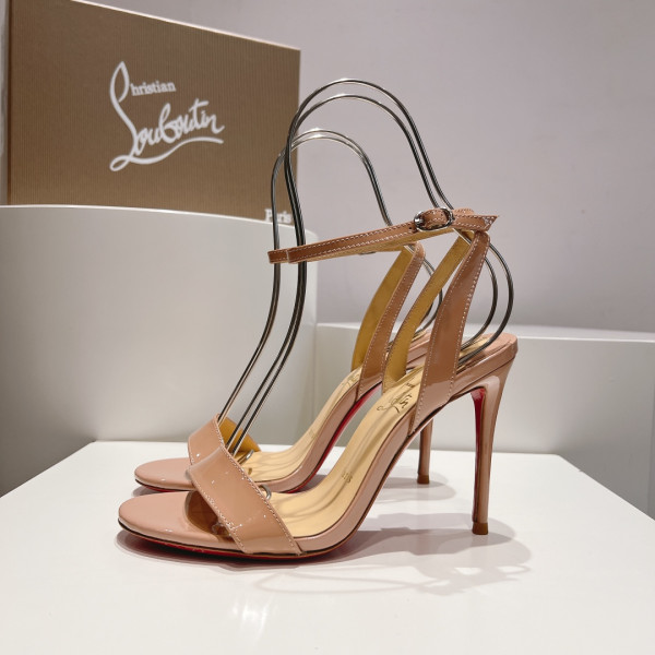 Ch**an louboutin ankle strap sandal