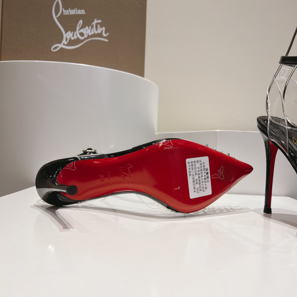Ch**an louboutin ankle strap sandal