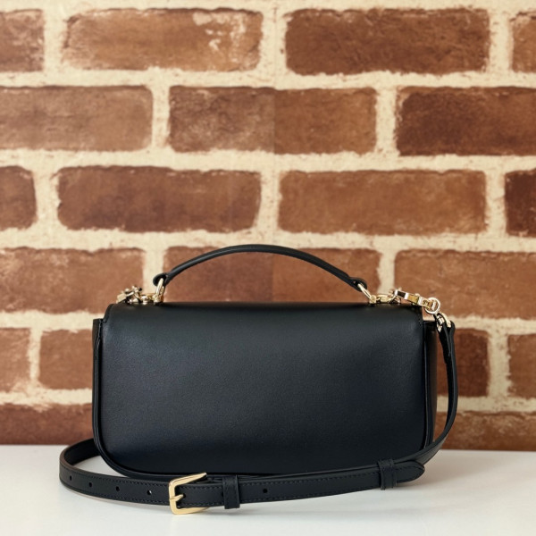 G*u*i horsebit 1955 soft small top handle bag-22.6*12.7*5.6cm