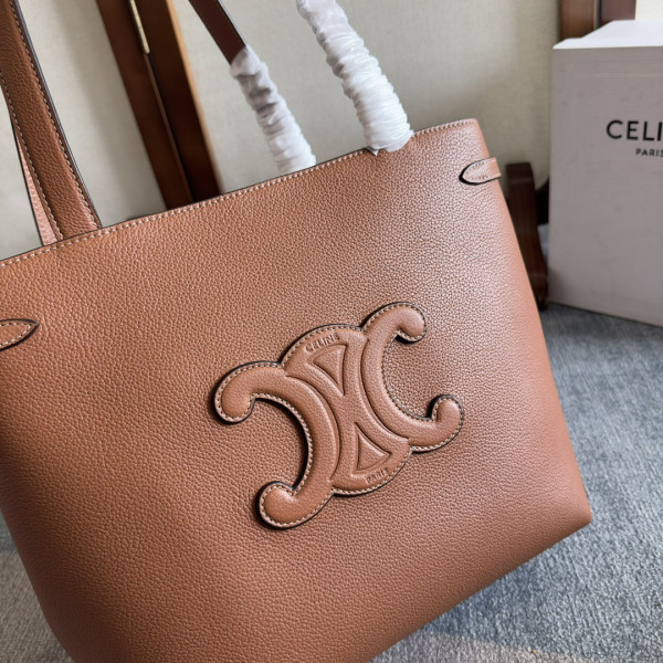 CELIN* SMALL CABAS ANAÏS CUIR TRIOMPHE-28x24x12CM