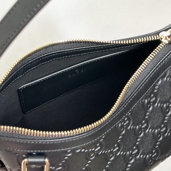 G*u*i gg emblem small shoulder bag - 22*14*8cm