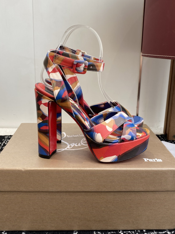 Ch**an louboutin heels sandal - 12.5cm