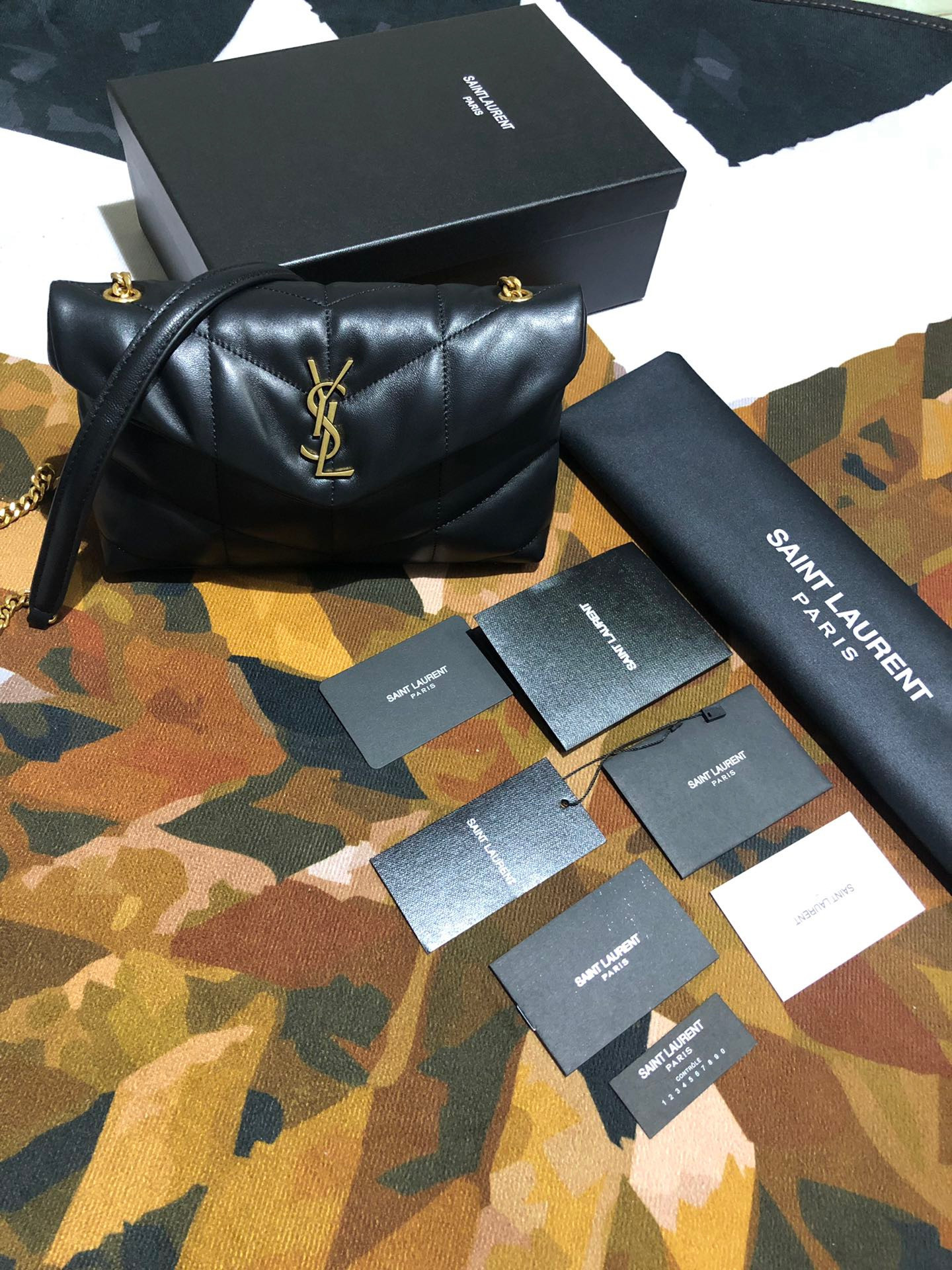 Y*L mini puffer small chain bag