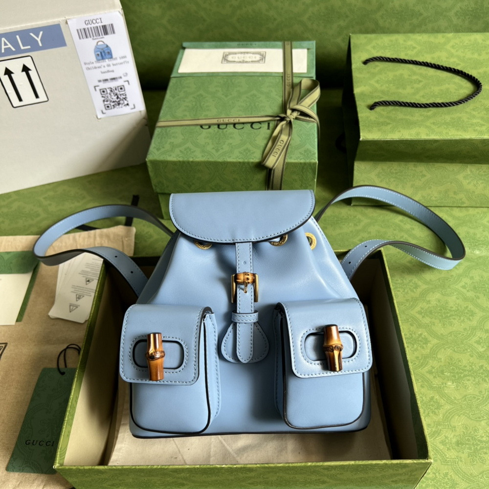 G*u*i bamboo small backpack