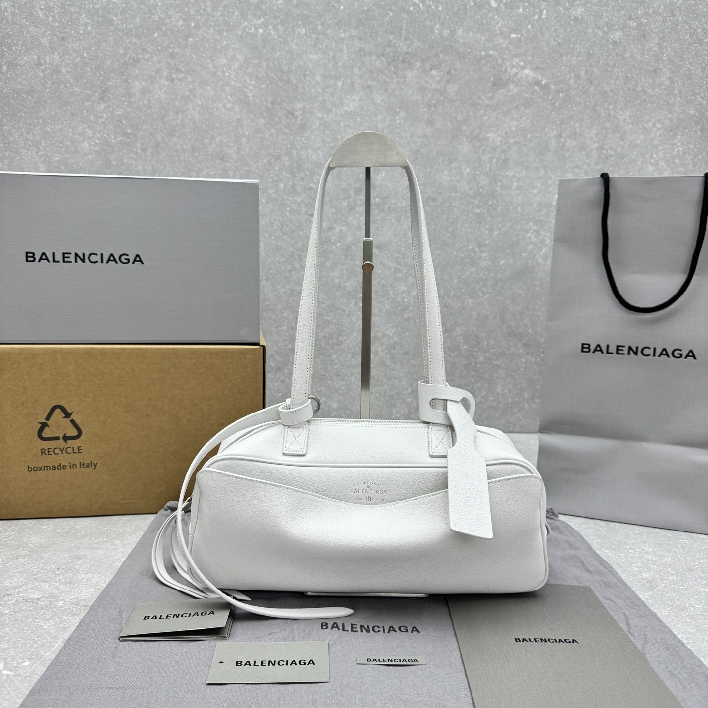 Ba*len*cia*ga carrie bowling bag - 34*12*12cm